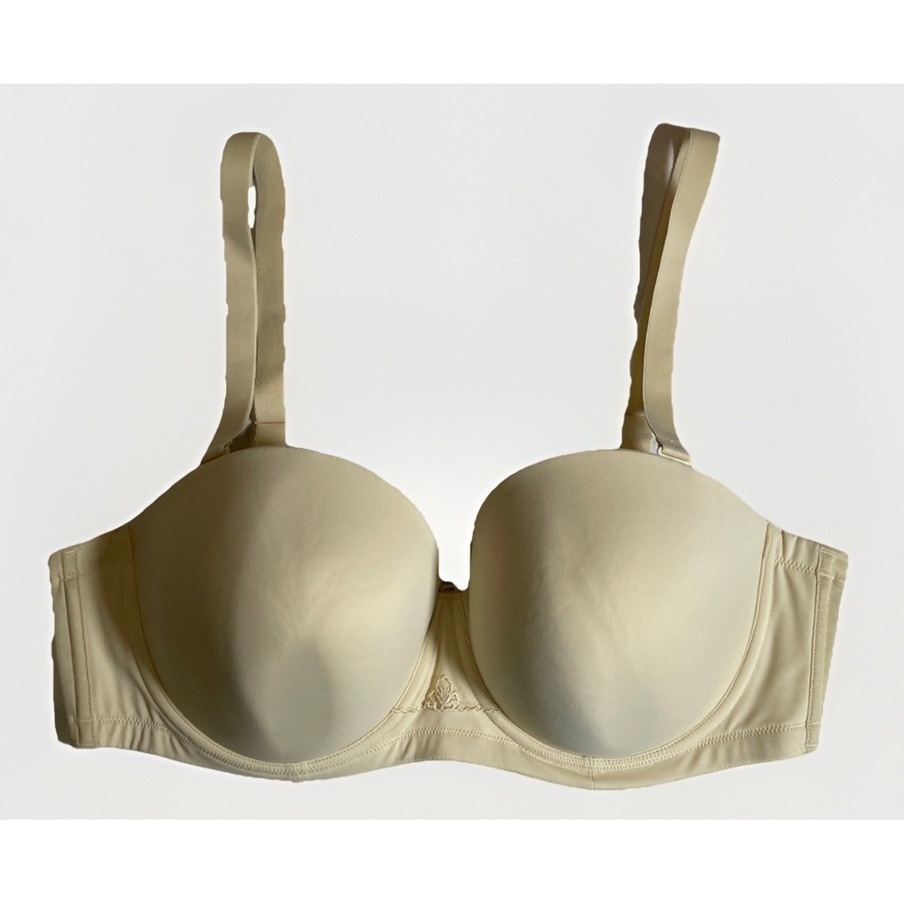 Wingslove Adjustable Straps Beige Padded Underwire Bra Women's‎ 42D NWT
